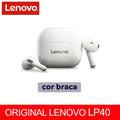 Lenovo Fone sem fio Bluetooth LP40